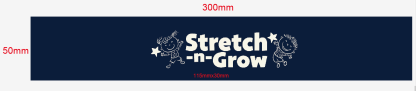 Stretch-n-Grow Navy Exercise Bands